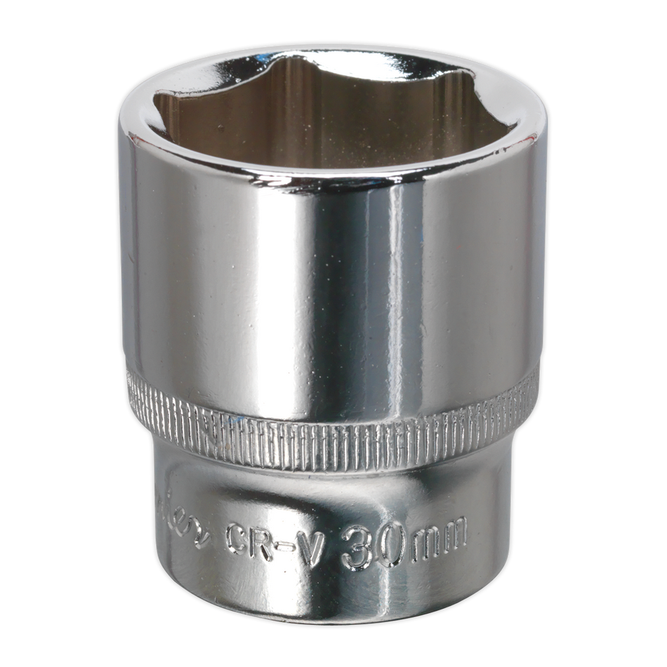 SP1230 Premier Fully Polished Socket 1/2"Sq Drive 30mm
