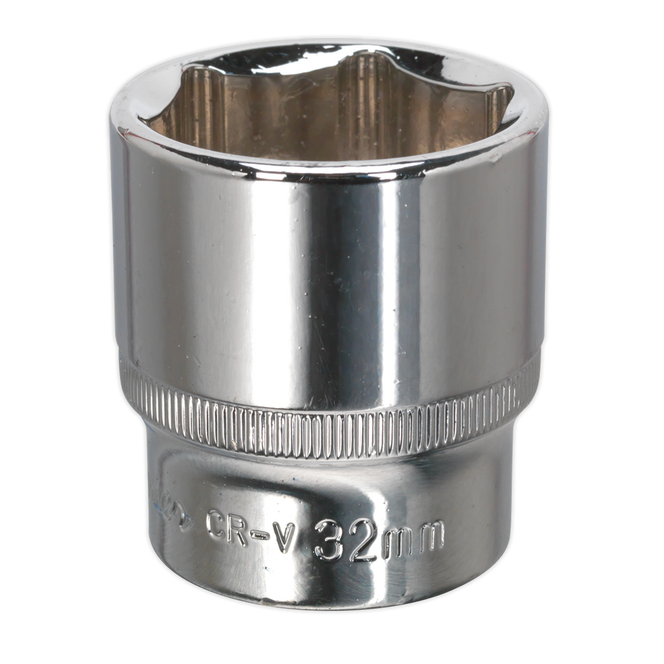 SP1232 Premier Fully Polished Socket 1/2"Sq Drive 32mm