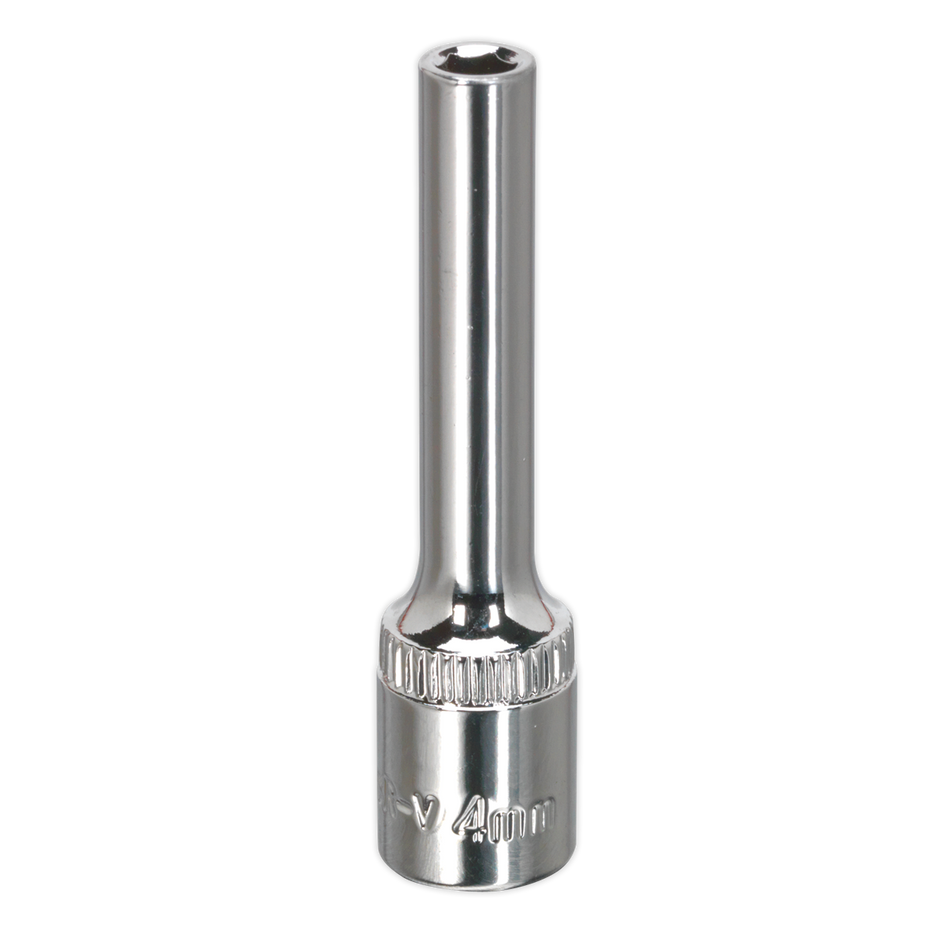 SP1404D Premier Fully Polished Deep Socket 1/4"Sq Drive 4mm