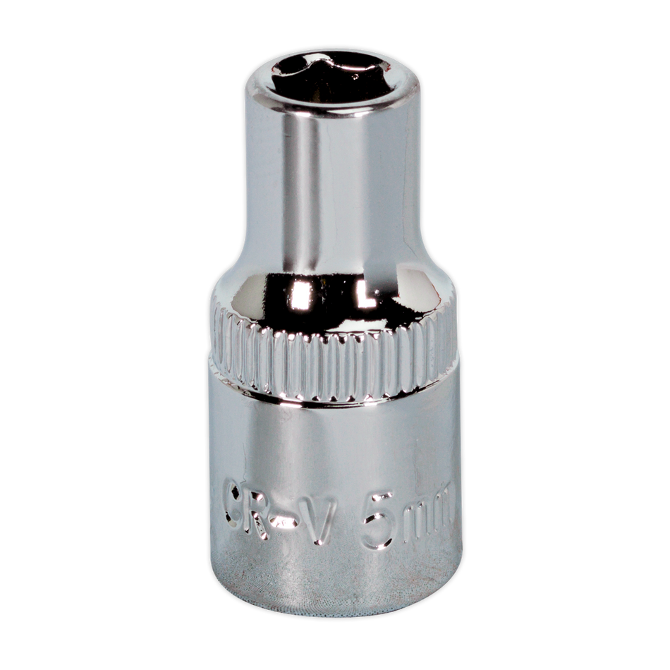 SP1405 Premier Fully Polished Socket 1/4"Sq Drive 5mm