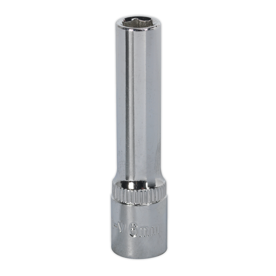 SP1406D Premier Fully Polished Deep Socket 1/4"Sq Drive 6mm