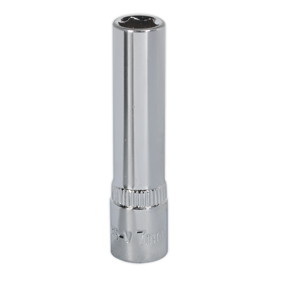 SP1407D Premier Fully Polished Deep Socket 1/4"Sq Drive 7mm