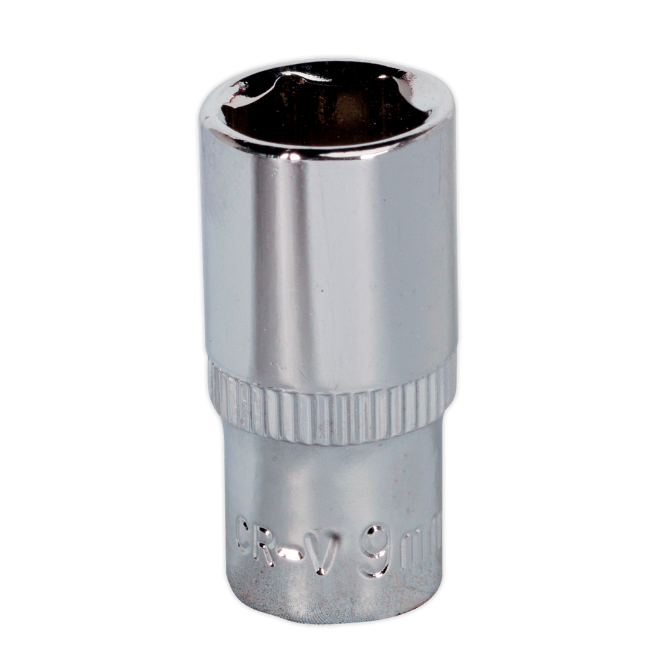 SP1409 Premier Fully Polished Socket 1/4"Sq Drive 9mm