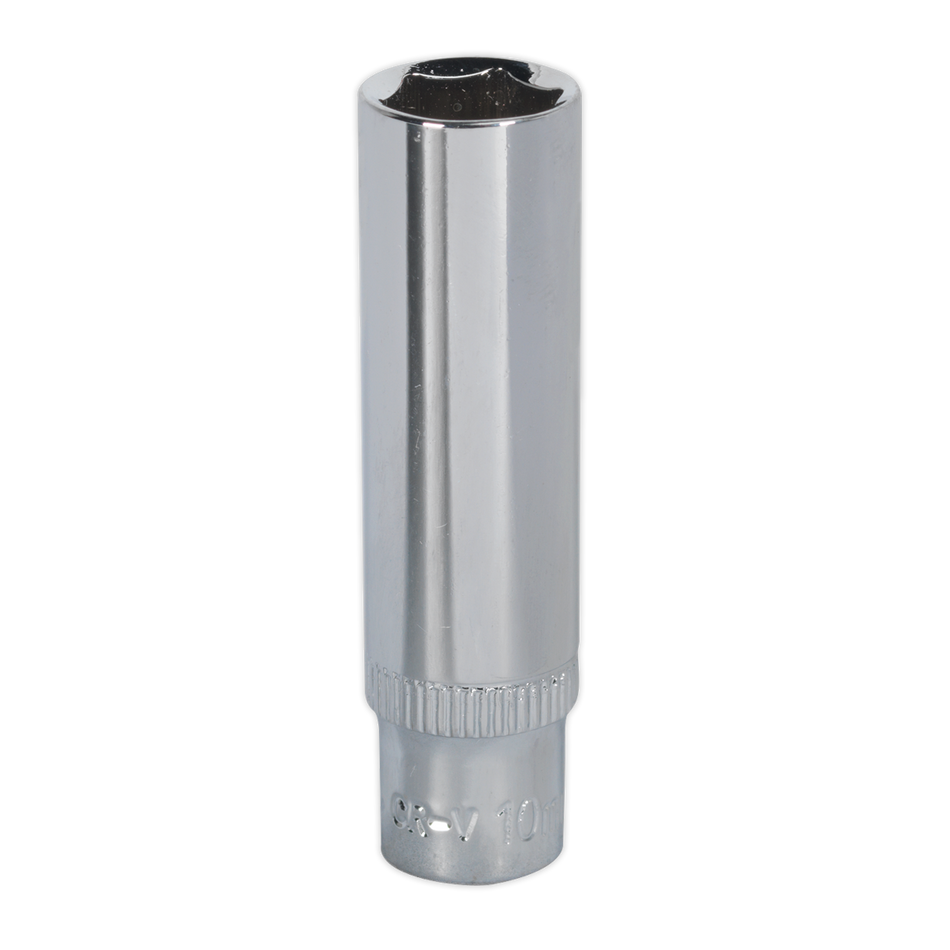 SP1410D Premier Fully Polished Deep Socket 1/4"Sq Drive 10mm