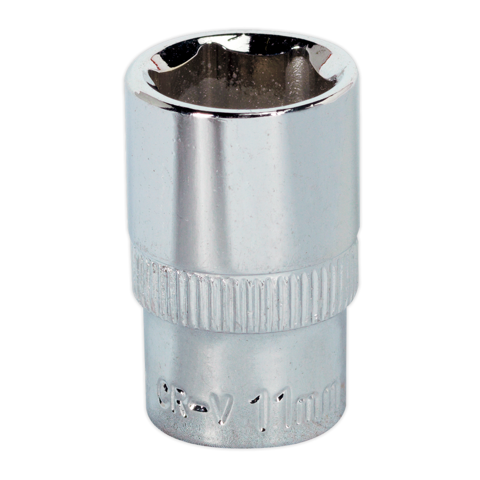 SP1411 Premier Fully Polished Socket 1/4"Sq Drive 11mm