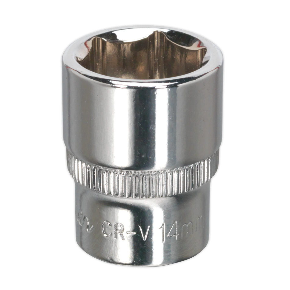 SP1414 Premier Fully Polished Socket 1/4"Sq Drive 14mm
