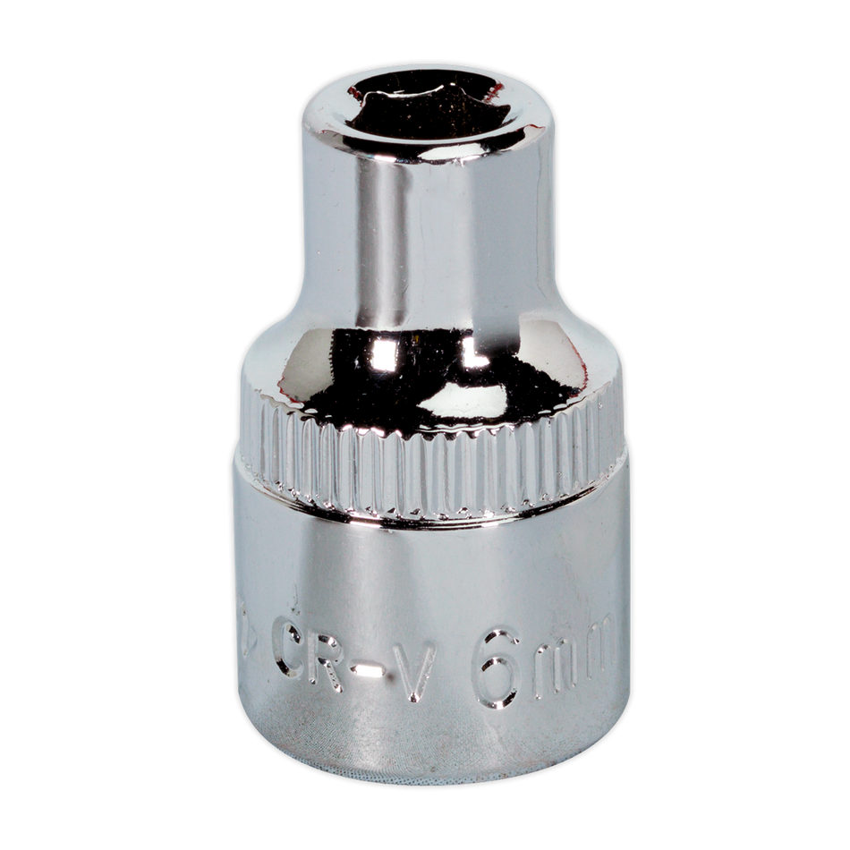 SP3806 Premier Fully Polished Socket 3/8"Sq Drive 6mm