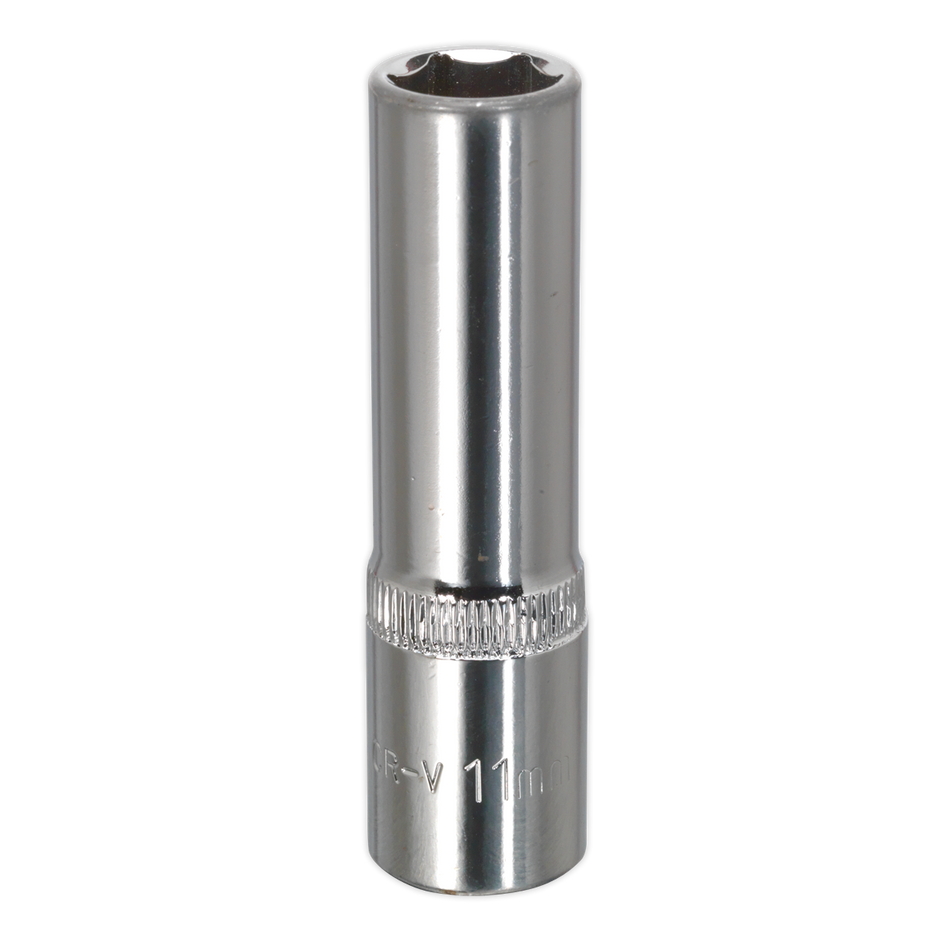 SP3811D Premier Fully Polished Deep Socket 3/8"Sq Drive 11mm