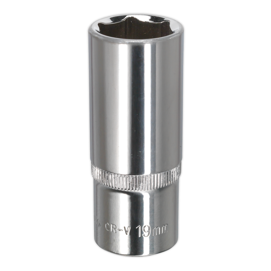 SP3819D Premier Fully Polished Socket 3/8"Sq Drive 19mm