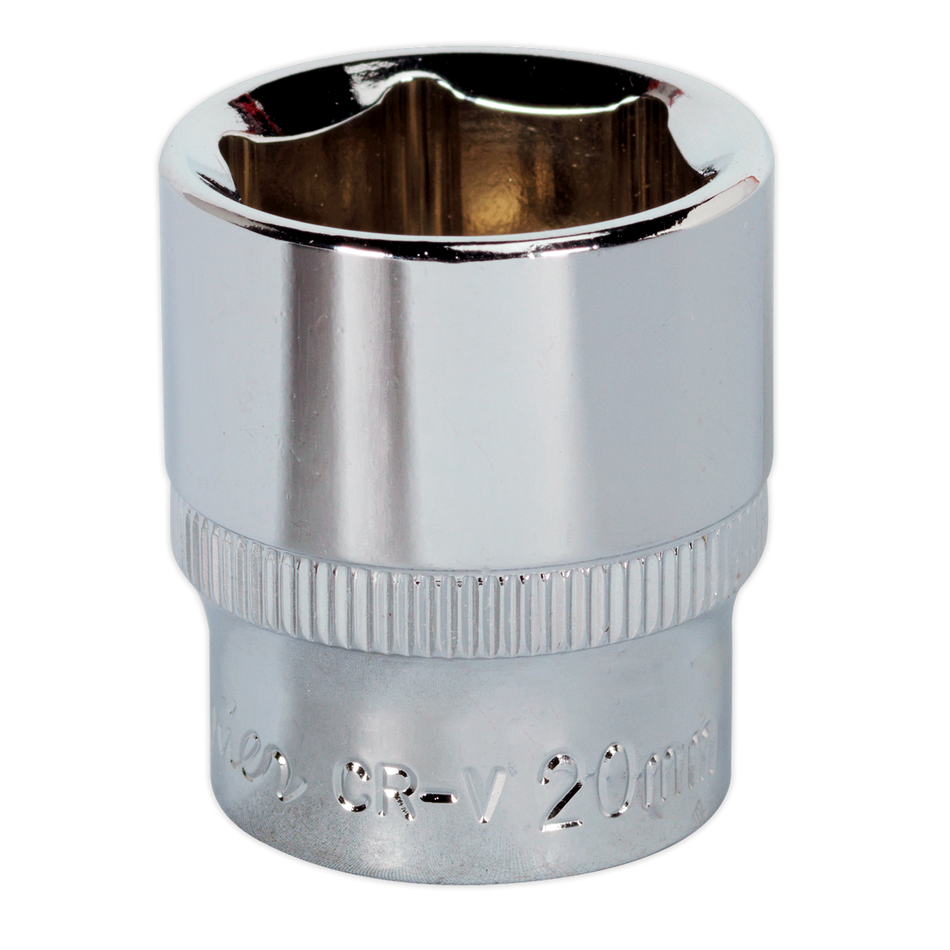 SP3820 Premier Fully Polished Socket 3/8"Sq Drive 20mm