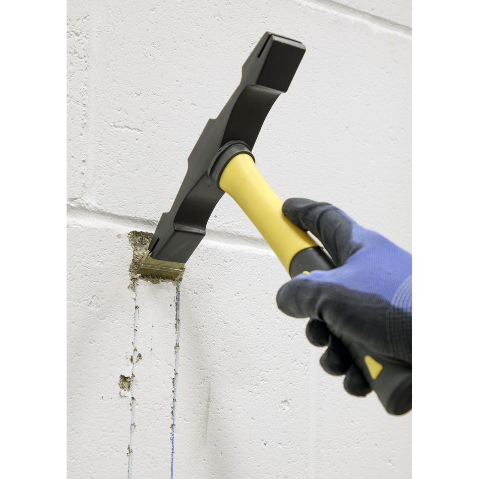 SR707 Premier Double Ended Scutch Hammer with Fibreglass Handle