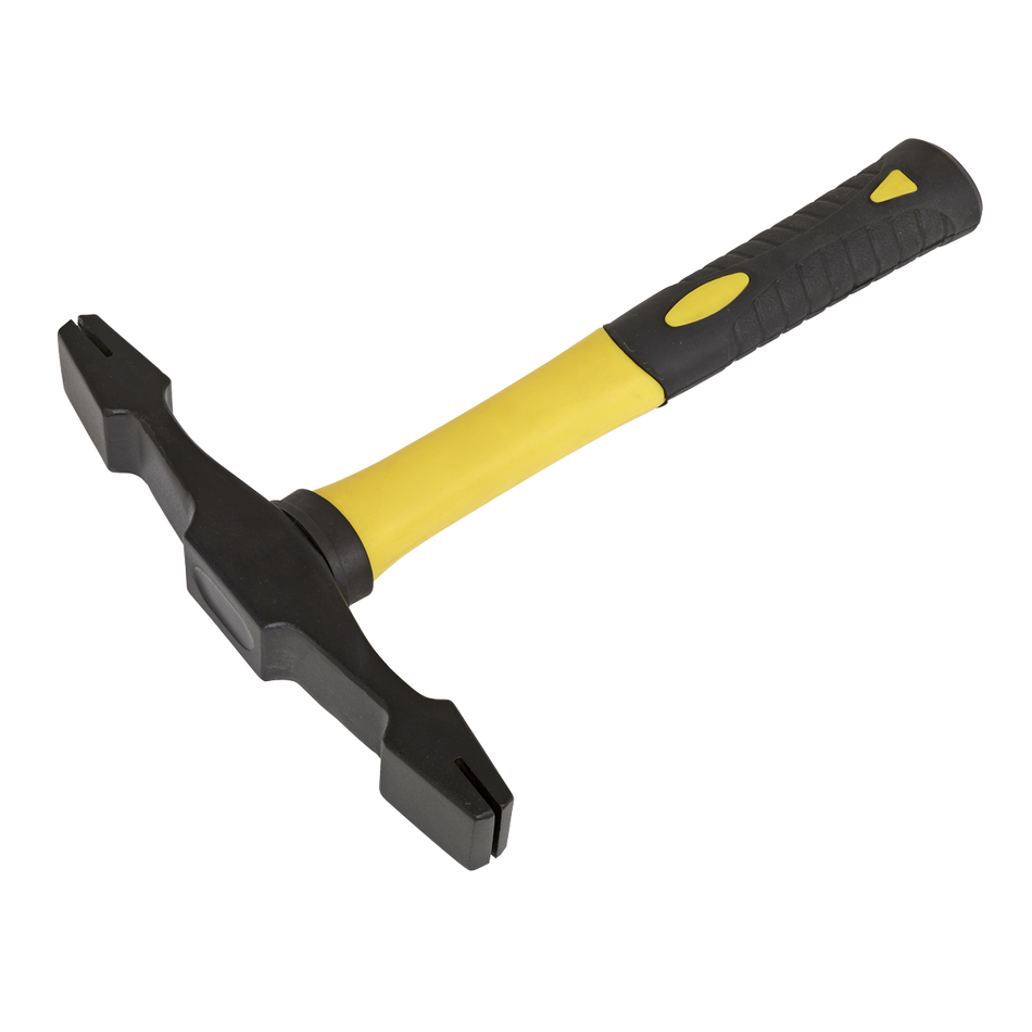SR707 Premier Double Ended Scutch Hammer with Fibreglass Handle