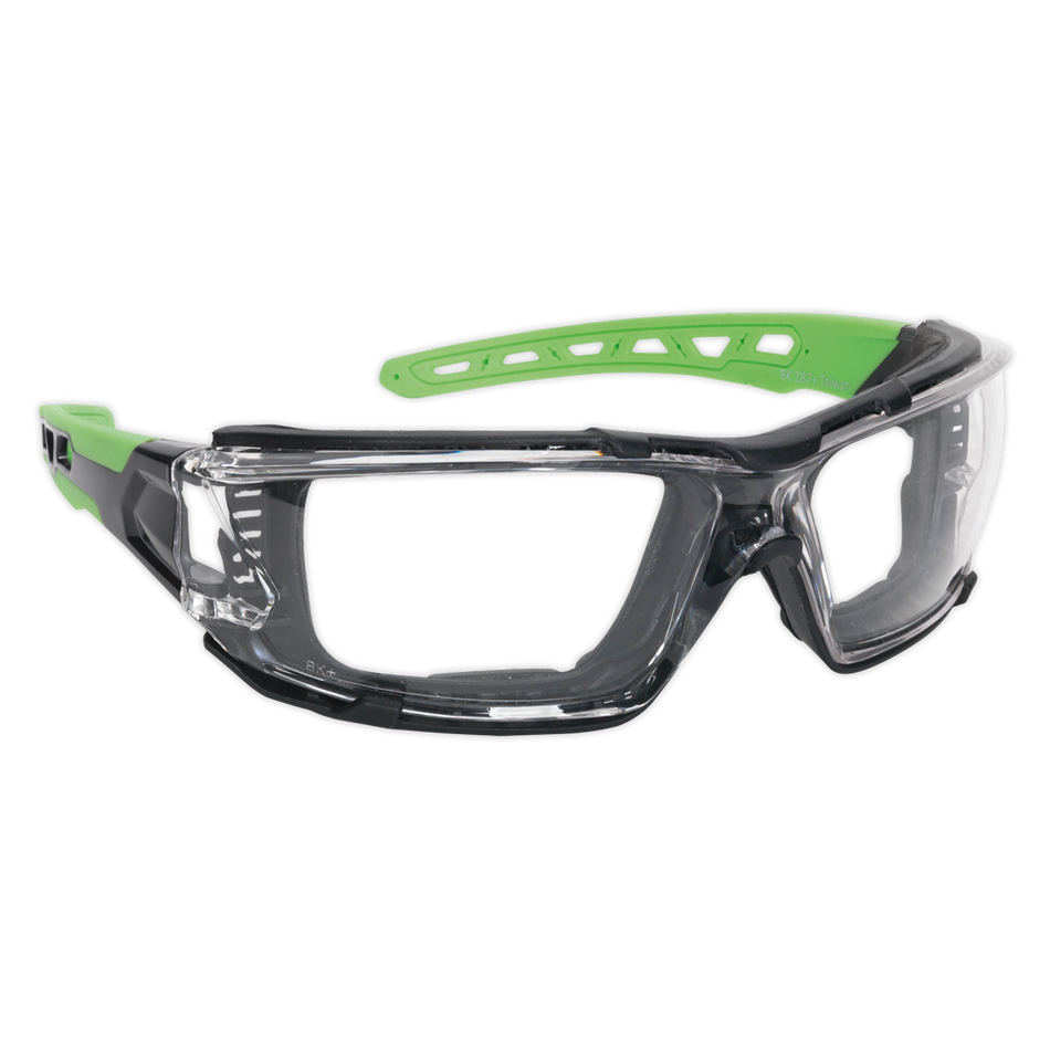 SSP68 Safety Spectacles with EVA Padding - Clear Lens