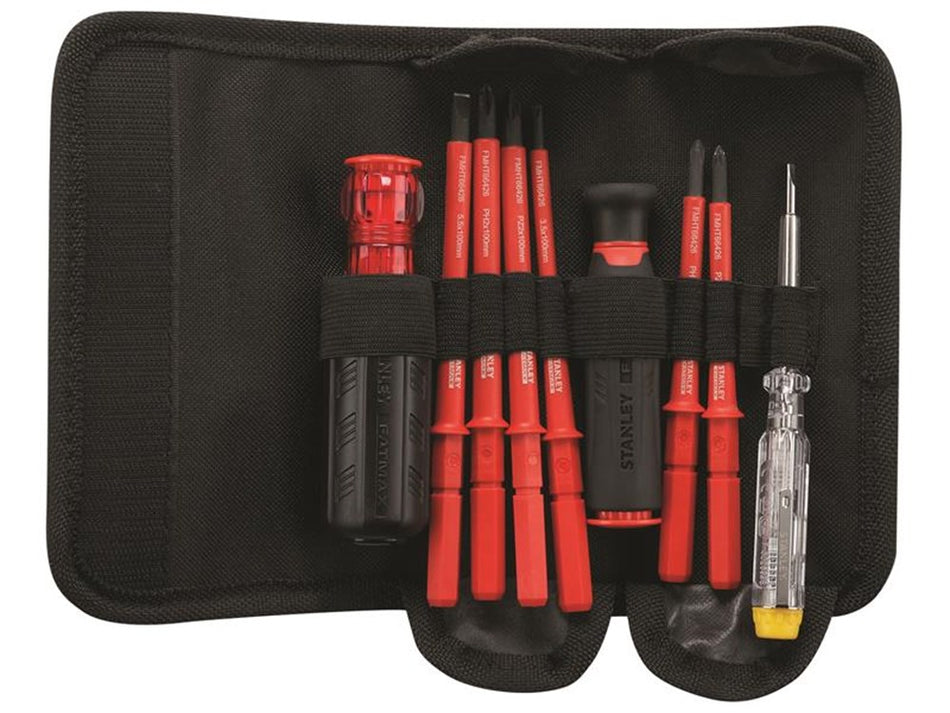 VDE Multi-Bit Screwdriver Set 10 Piece