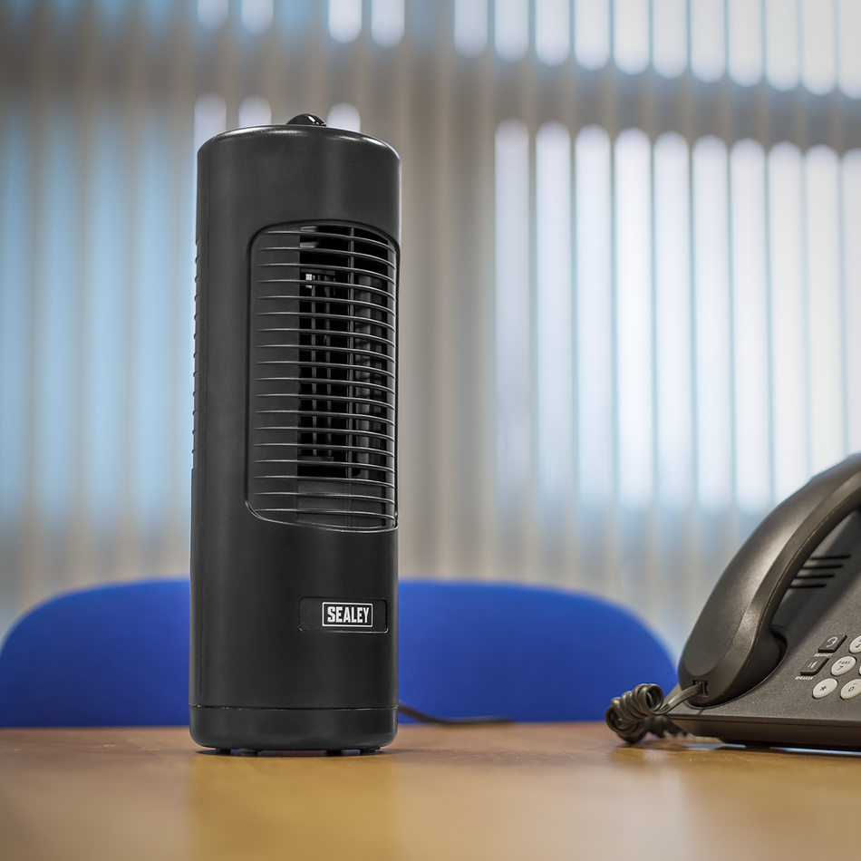 STF12C Oscillating Desk Tower Fan 12" 230V