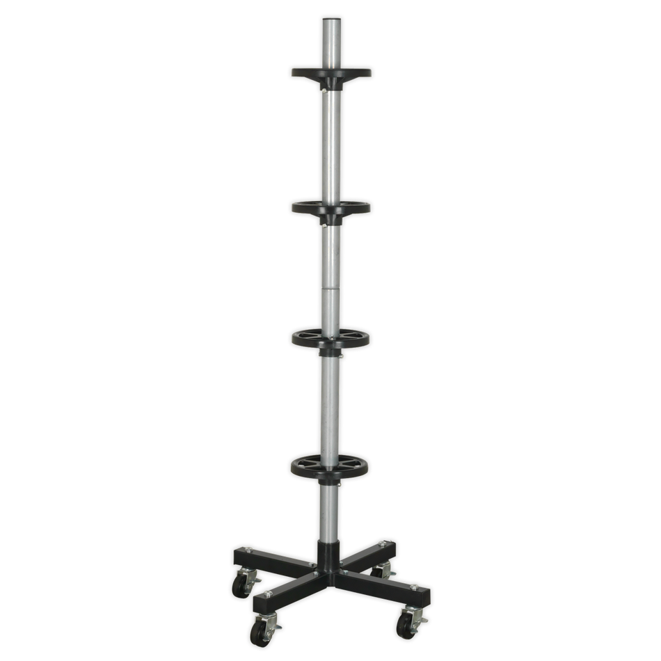 STR004 Wheel Storage Trolley 100kg Capacity