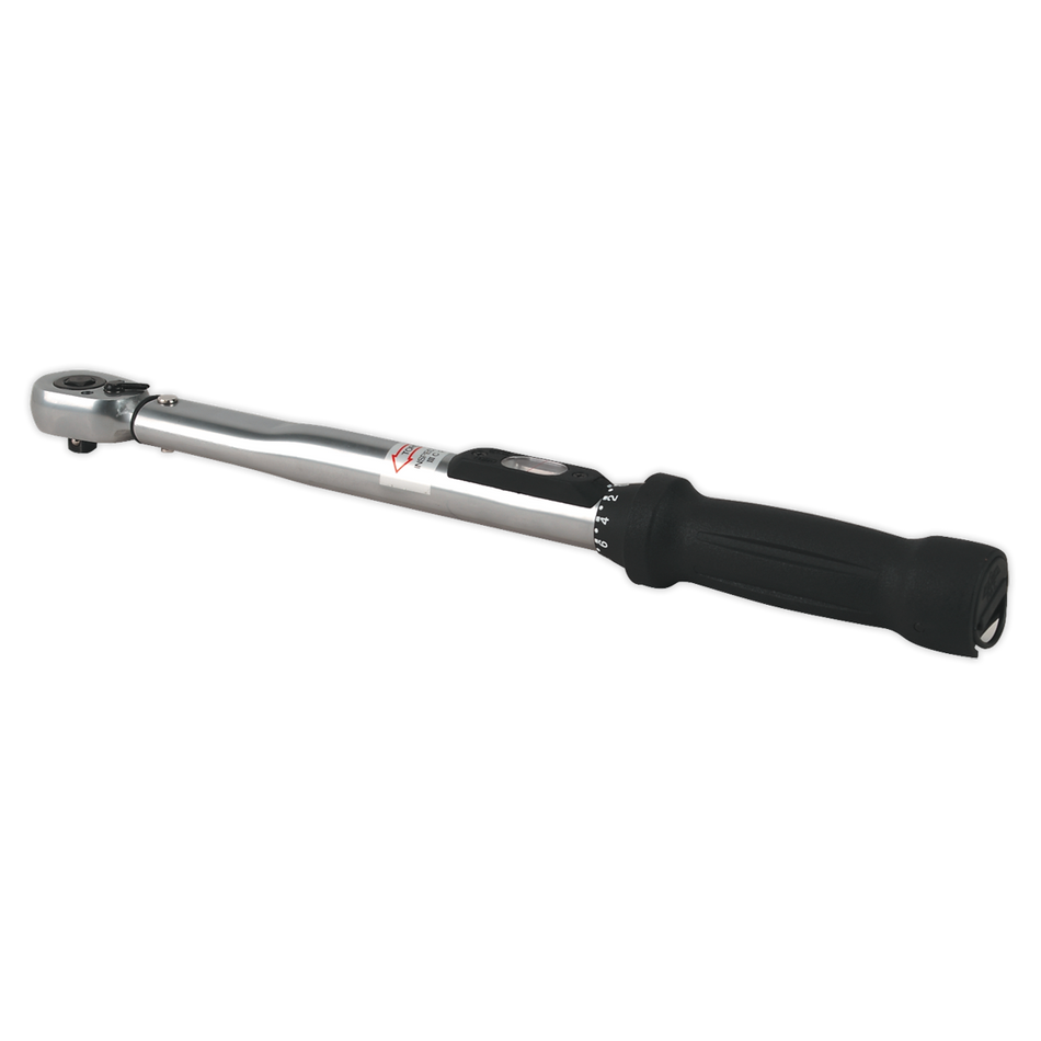 STW200 Premier Calibrated Locking Micrometer Style Torque Wrench 3/8"Sq Drive10-110Nm