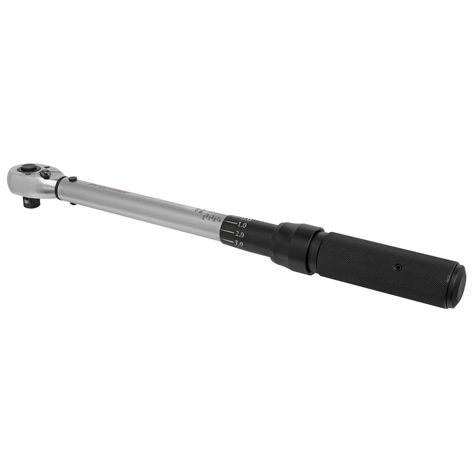 STW400 Premier Micrometer Torque Wrench 1/2"Sq Drive 40-210Nm