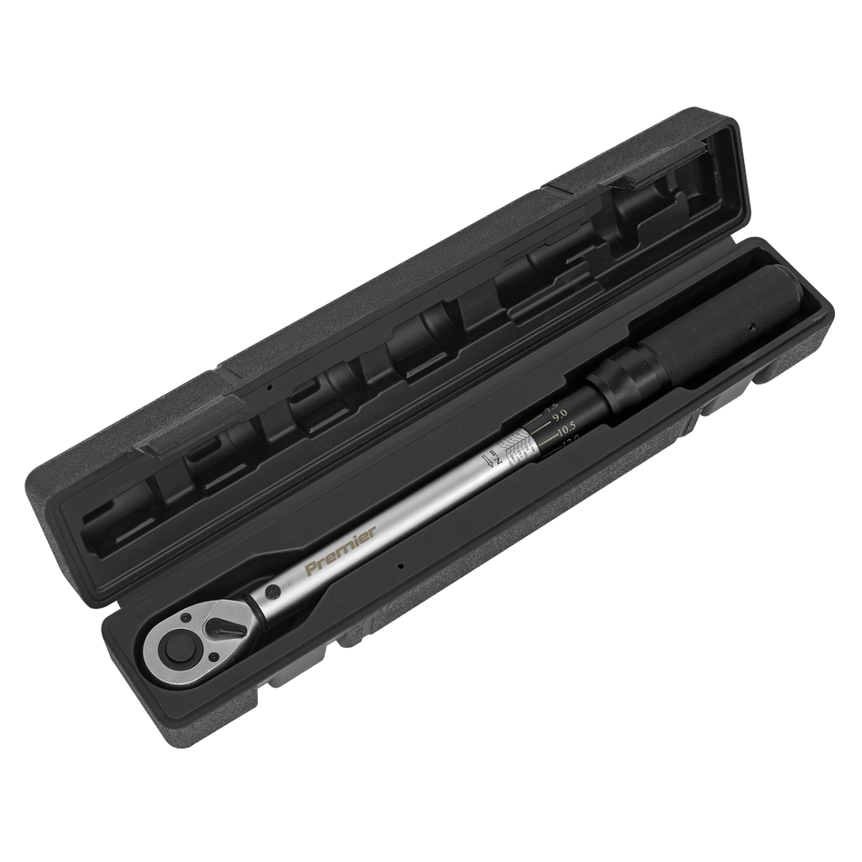 STW400 Premier Micrometer Torque Wrench 1/2"Sq Drive 40-210Nm