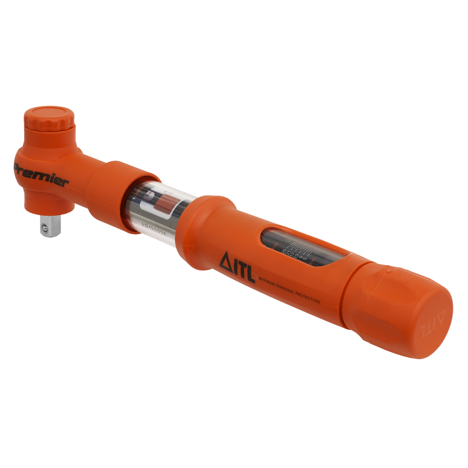 STW805 Premier Insulated Torque Wrench 3/8"Sq Drive 5-25Nm