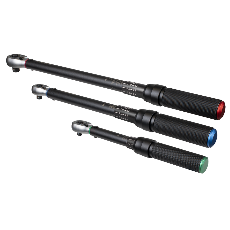 Torque Wrench Micrometer 3pc Set – Premier Black