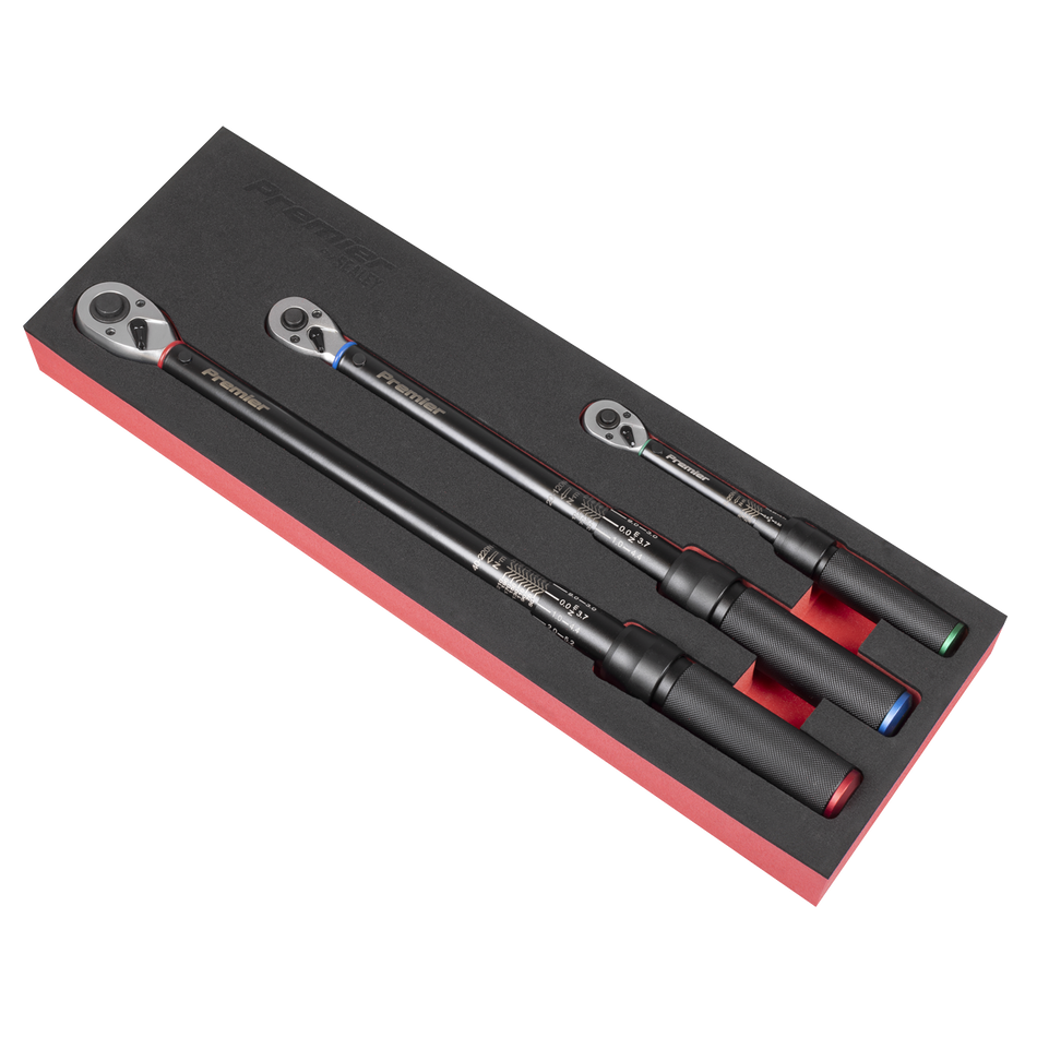 Torque Wrench Micrometer 3pc Set – Premier Black