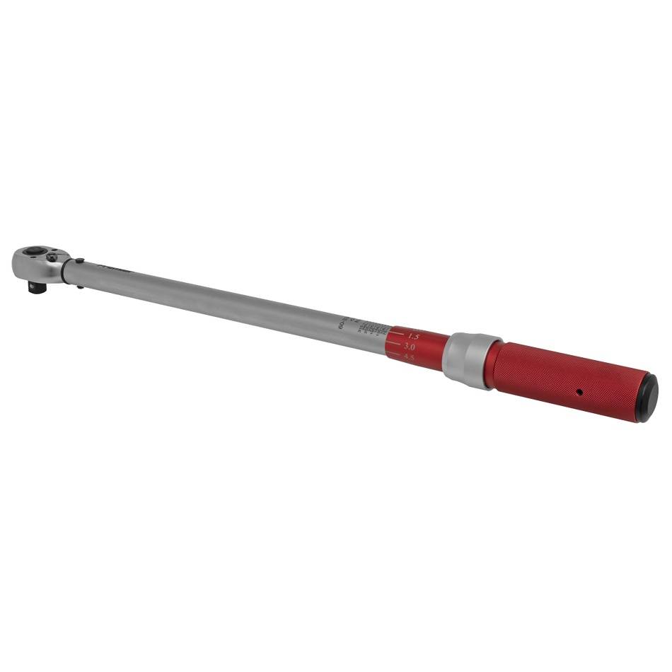 STW905 Premier Calibrated Micrometer Torque Wrench 1/2"Sq Drive 60-330Nm