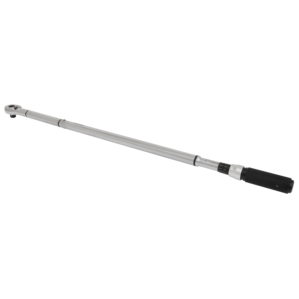STW907 Premier Calibrated Micrometer Torque Wrench 3/4"Sq Drive 160-800Nm