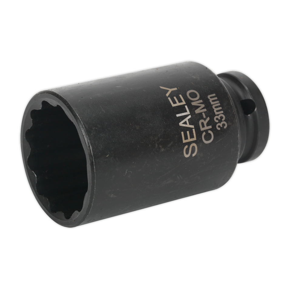 SX0041 Premier Bi-Hex Deep Impact Socket 1/2"Sq Drive 33mm