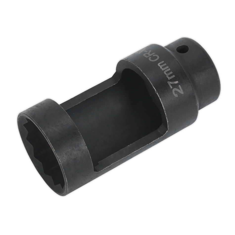 SX024 Diesel Injector Socket Thin Wall 1/2"Sq Drive 27mm
