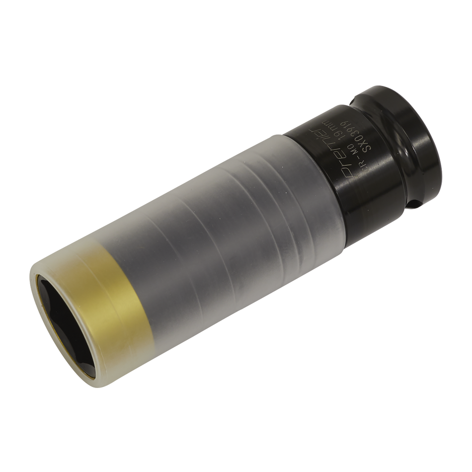 SX03919 Premier Alloy Wheel Ultra-Power Impact Socket 1/2"Sq Drive 19mm