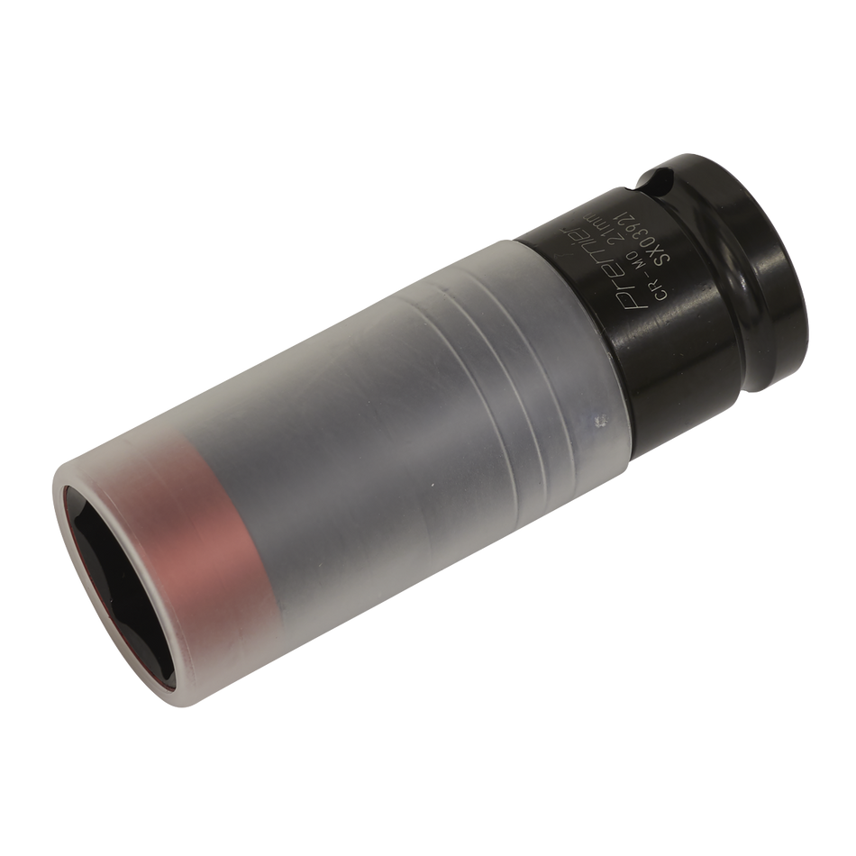 SX03921 Premier Alloy Wheel Ultra-Power Impact Socket 1/2"Sq Drive 21mm