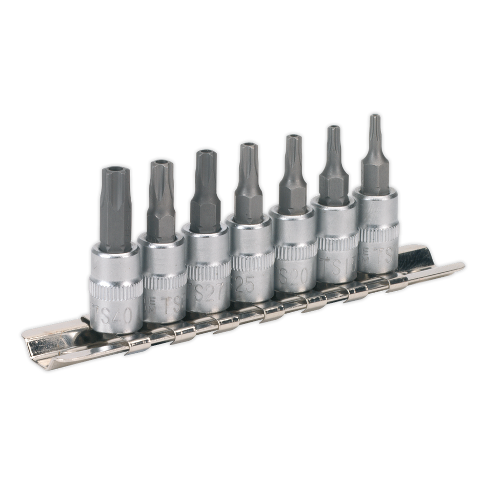 SX106 Premier TRX-TS* Security Socket Bit Set 1/4"Sq Drive 7pc