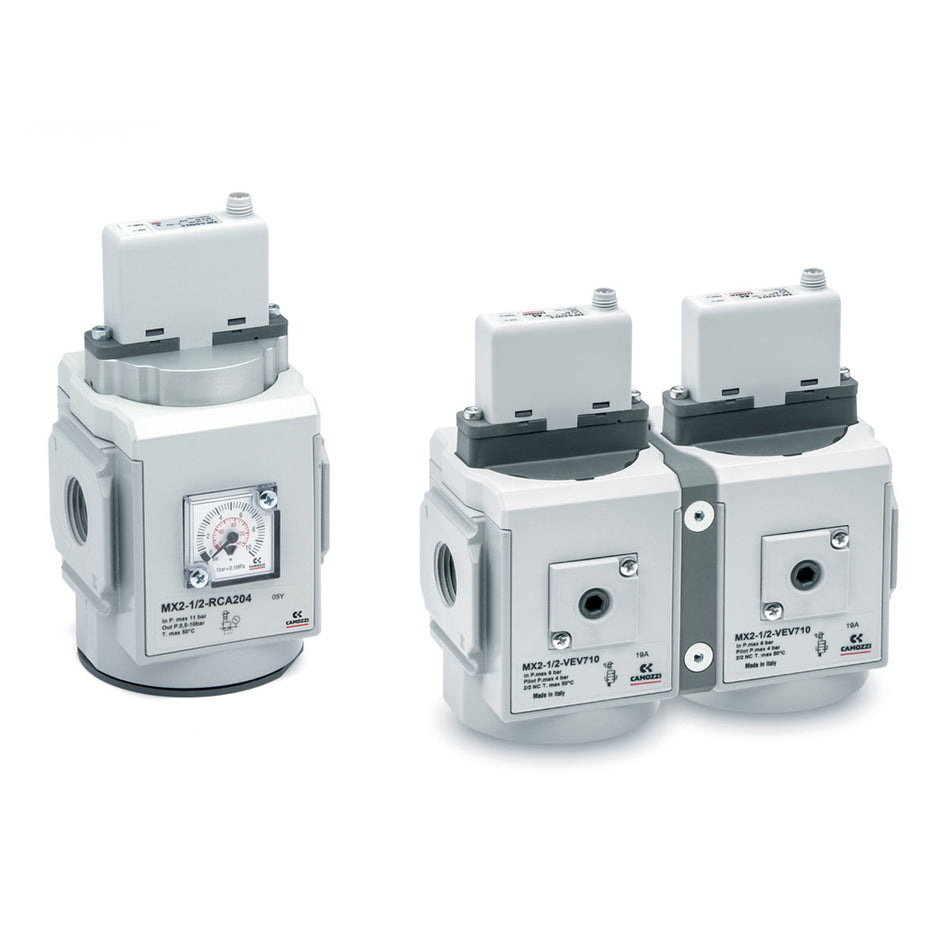 MX2-1/2-MCV210 Proportional pressure regulator and proportional flow valve