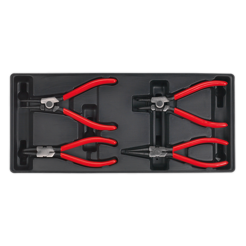 TBT03 Premier Circlip Pliers Set with Tool Tray 4pc