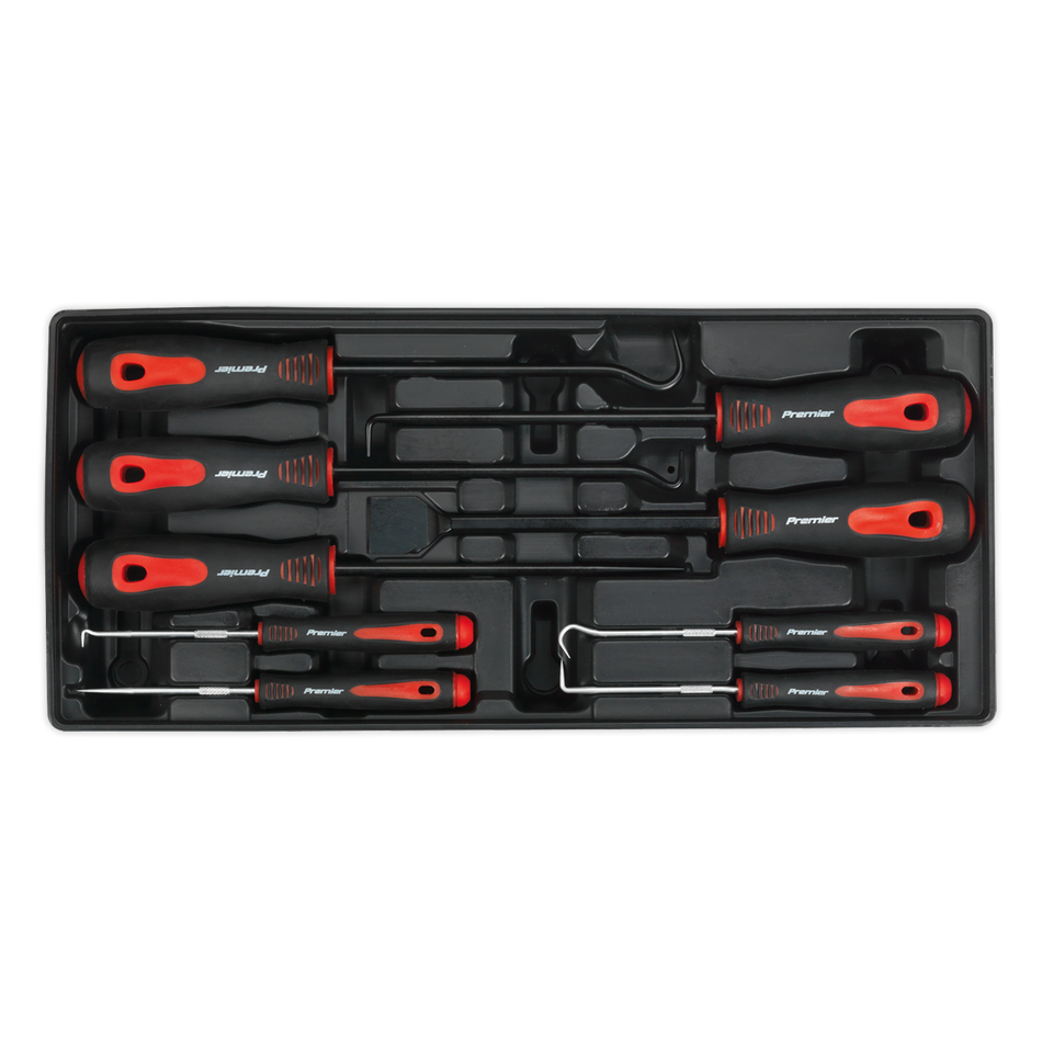 TBT23 Premier Scraper & Hook Set with Tool Tray 9pc