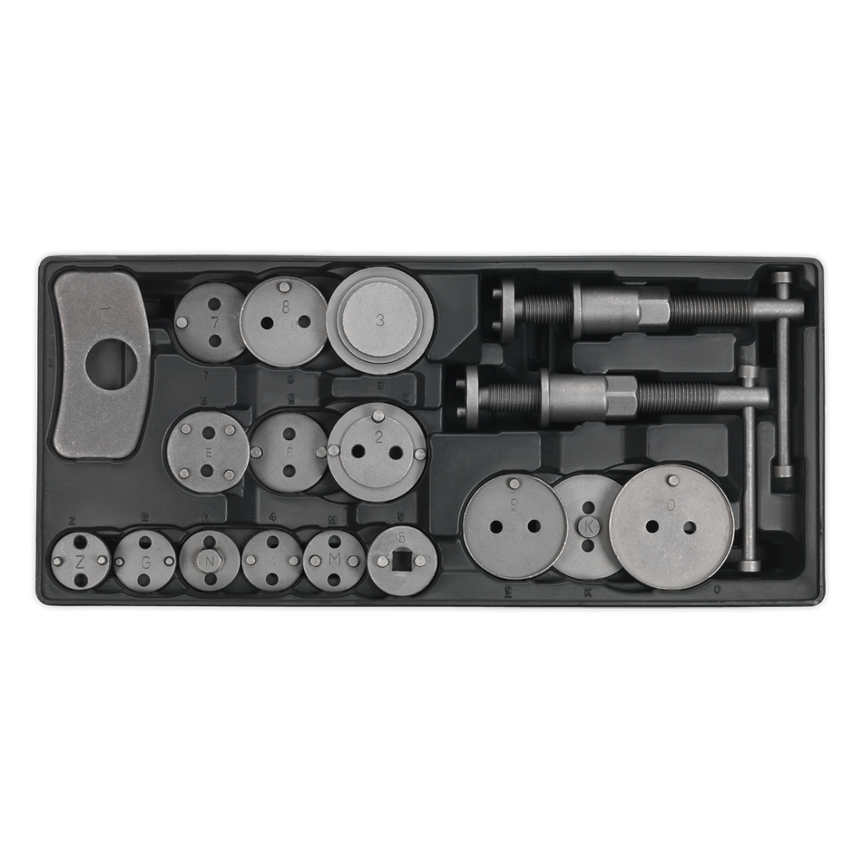 TBT27 Premier Brake Wind-Back Tool Kit with Tool Tray 18pc