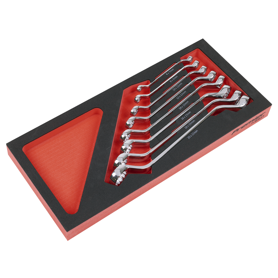 TBT51 Deep Offset Spanner Set with Tool Tray 8pc