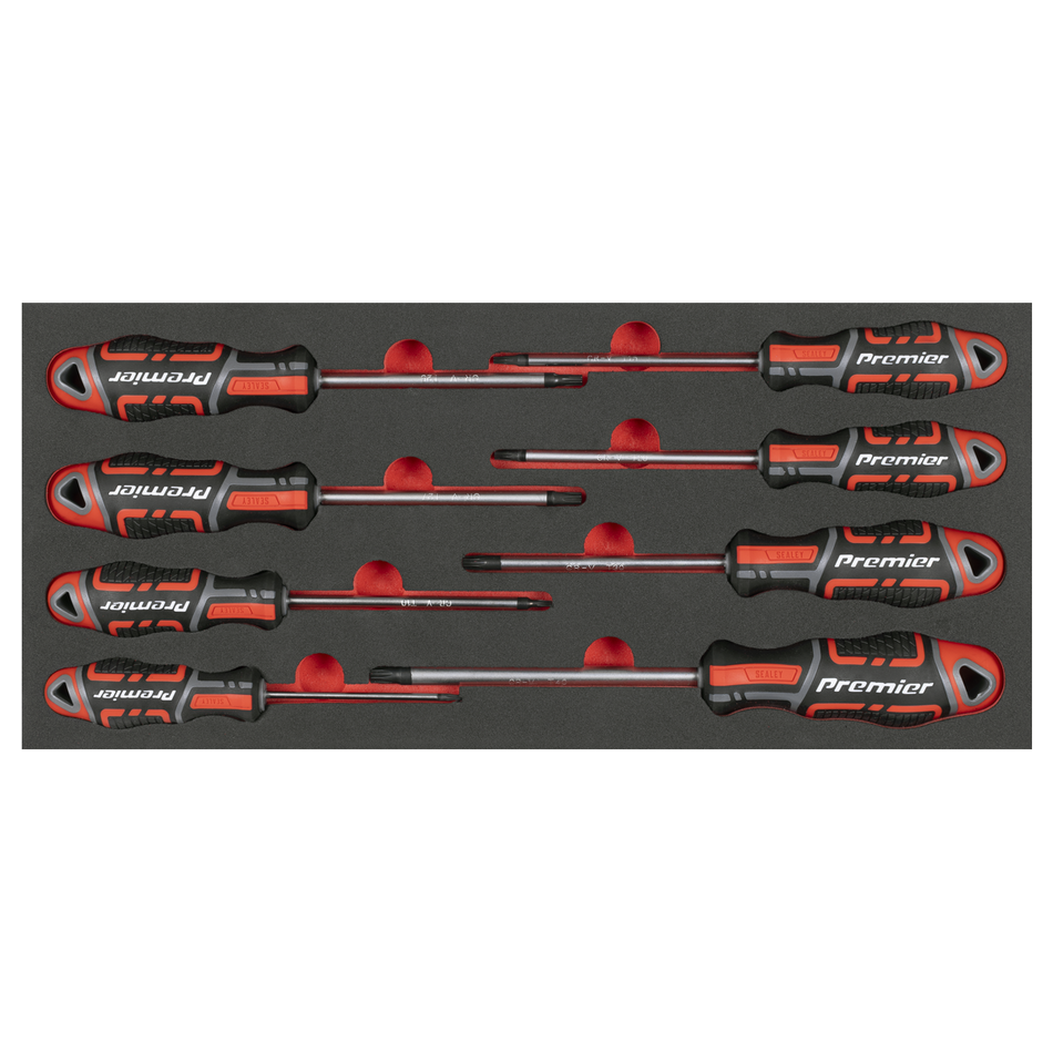 TBT55 TRX-Star* Screwdriver Set with Tool Tray 8pc