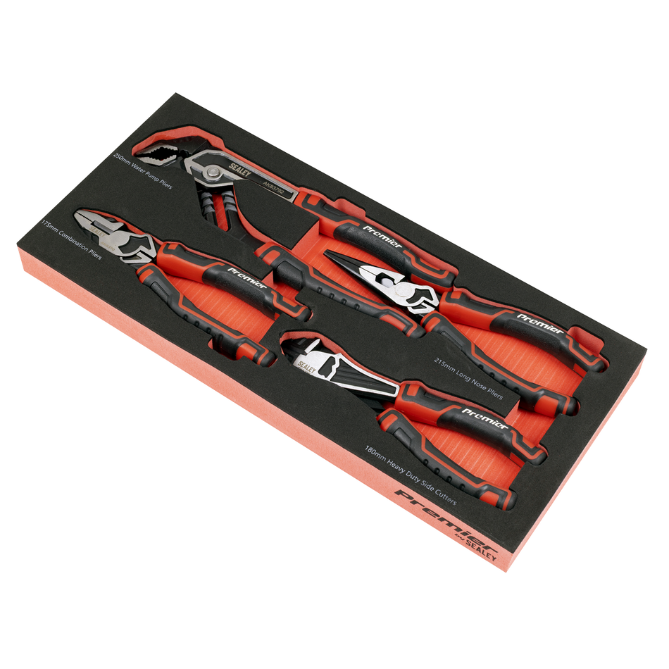 TBT56 Pliers Set with Tool Tray 4pc