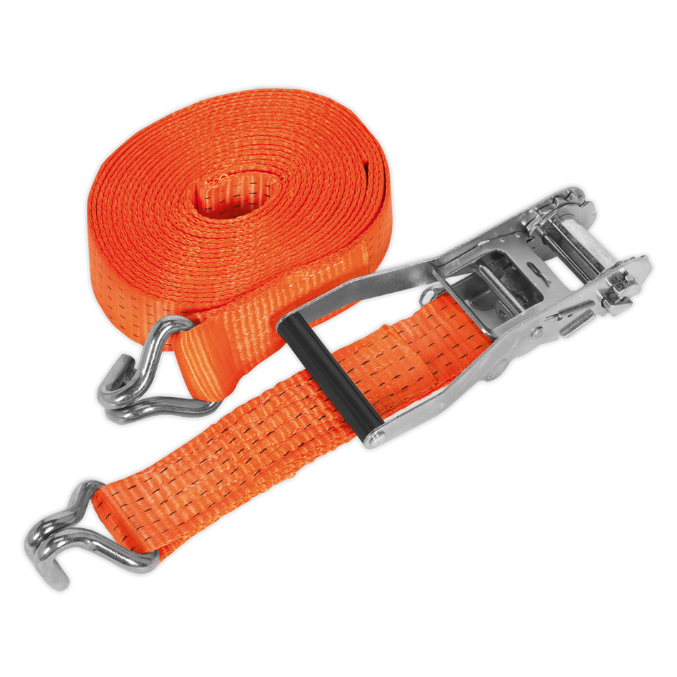 TD5010J Ratchet Strap Polyester Webbing 50mm x 10m 5000kg Breaking Strength