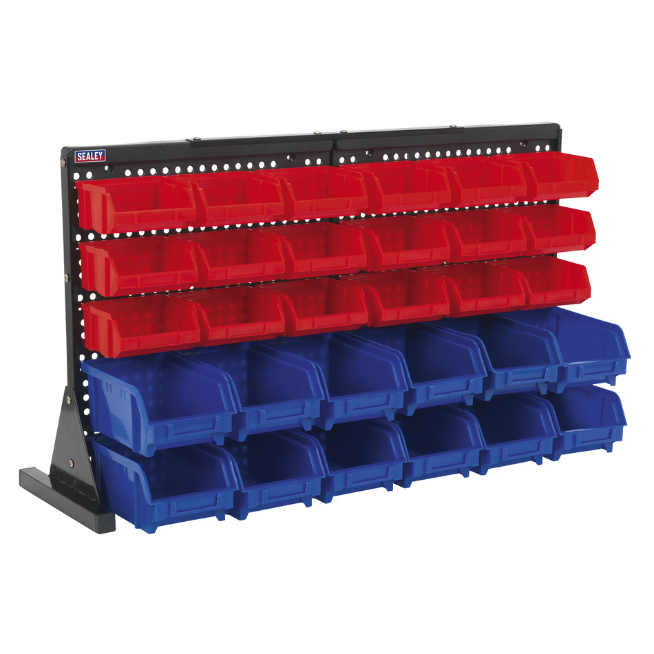 TPS1218 Bench Mounting Bin Storage System with 30 Bins