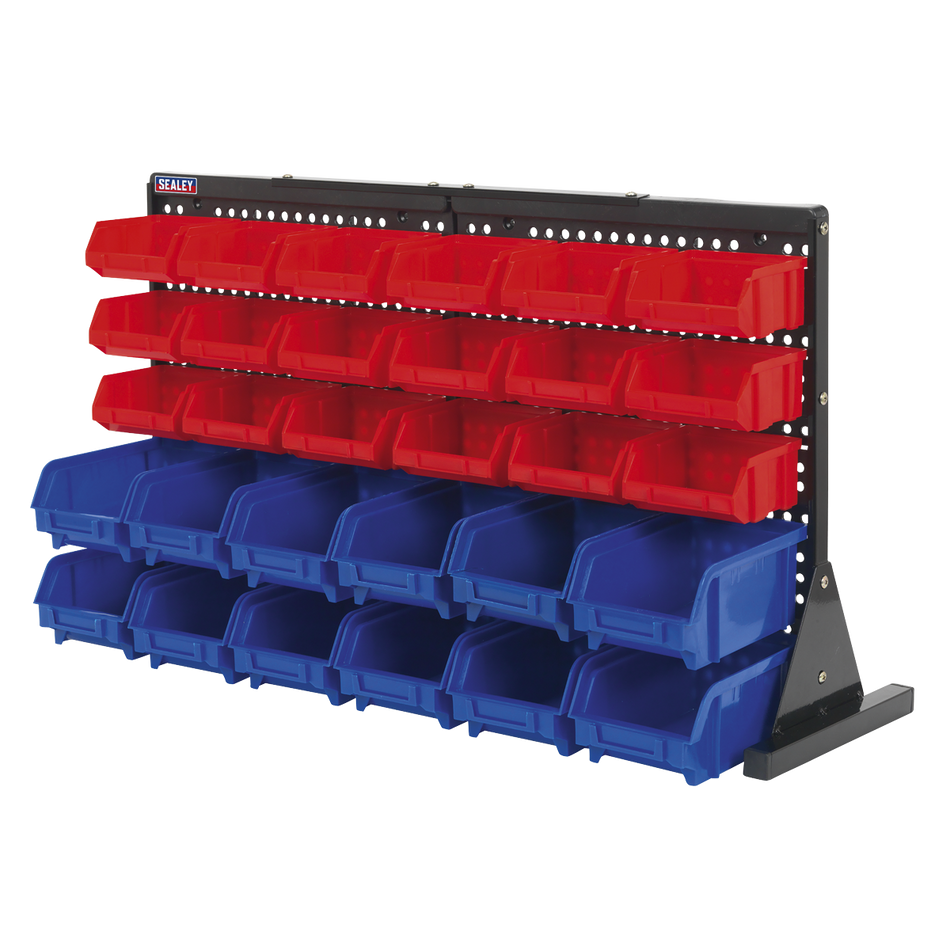 TPS1218 Bench Mounting Bin Storage System with 30 Bins