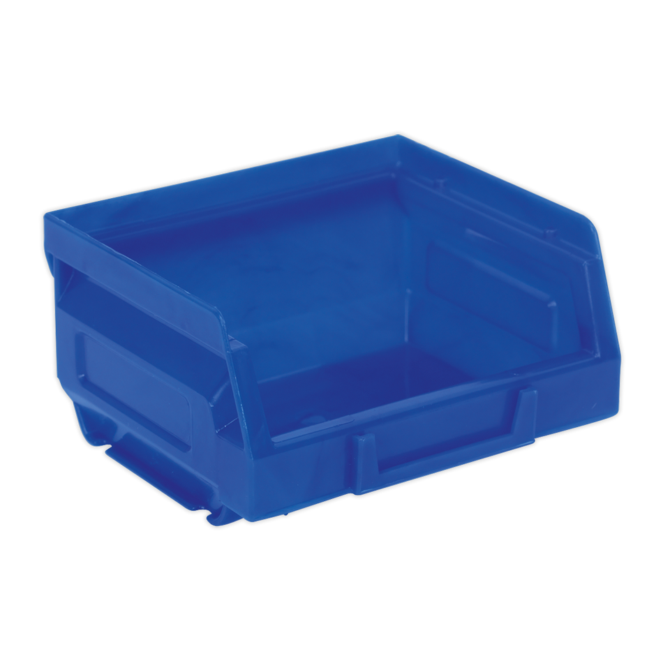 TPS124B Plastic Storage Bin 105 x 85 x 55mm Blue - Pack of 24