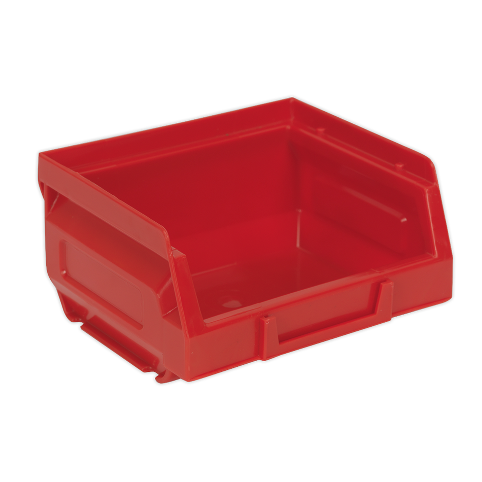 TPS124R Plastic Storage Bin 105 x 85 x 55mm Red - Pack of 24