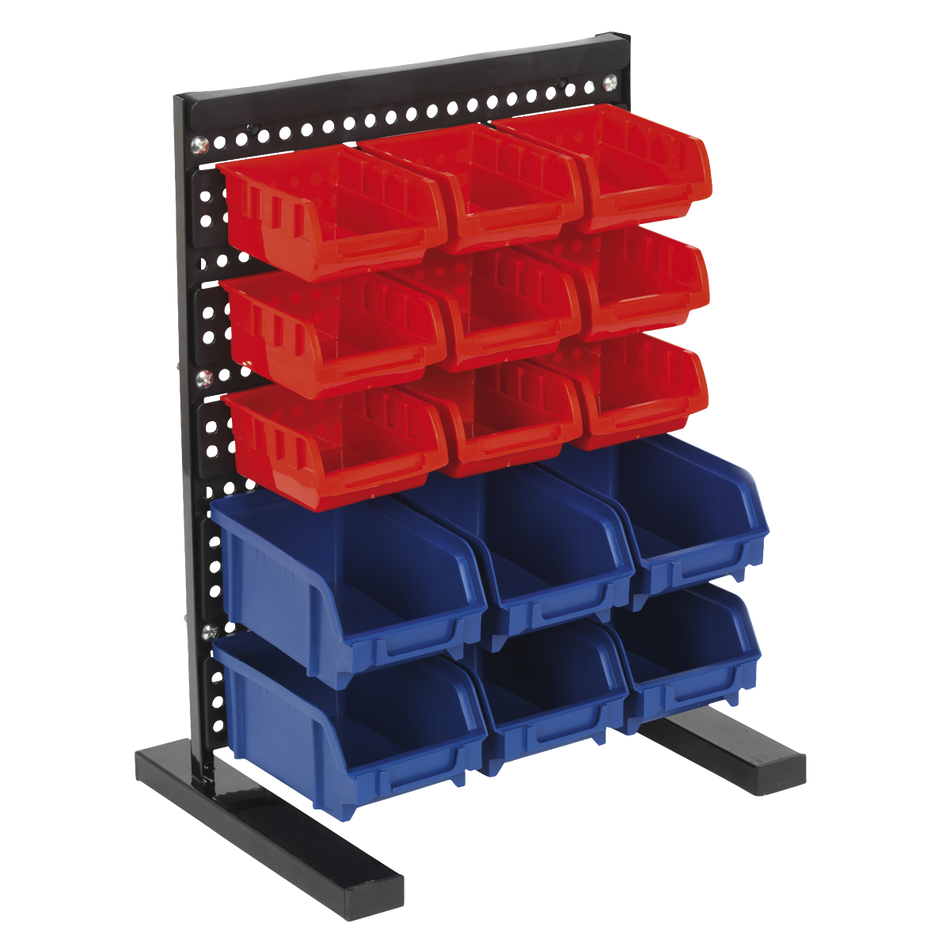 TPS1569 Bench Mounting Bin Storage System with 15 Bins