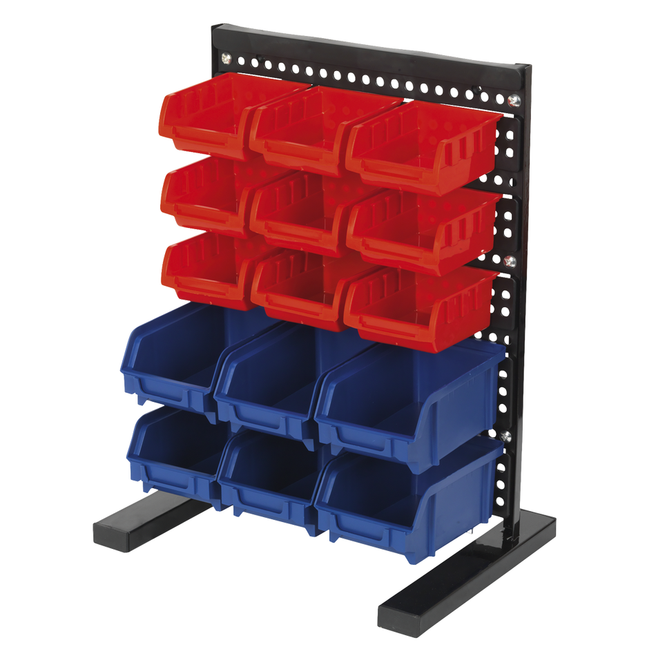 TPS1569 Bench Mounting Bin Storage System with 15 Bins