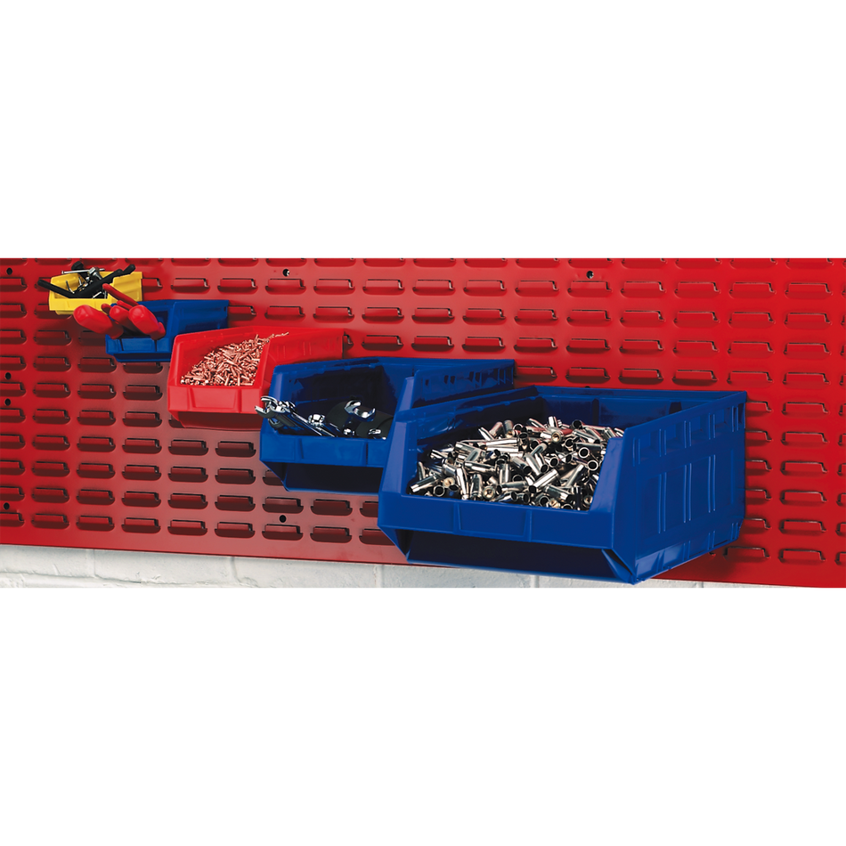 TPS3 Plastic Storage Bin 150 x 240 x 130mm Blue - Pack of 38