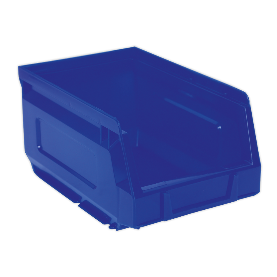 TPS224B Plastic Storage Bin 105 x 165 x 85mm Blue - Pack of 24