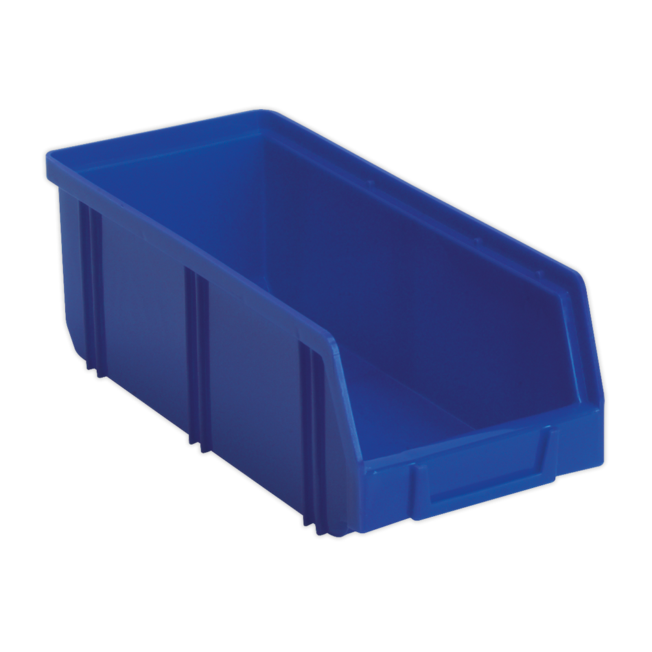 TPS2D Deep Plastic Storage Bin 105 x 240 x 85mm Blue - Pack of 28